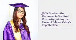 JBCN International School learner admitted to Stanford University