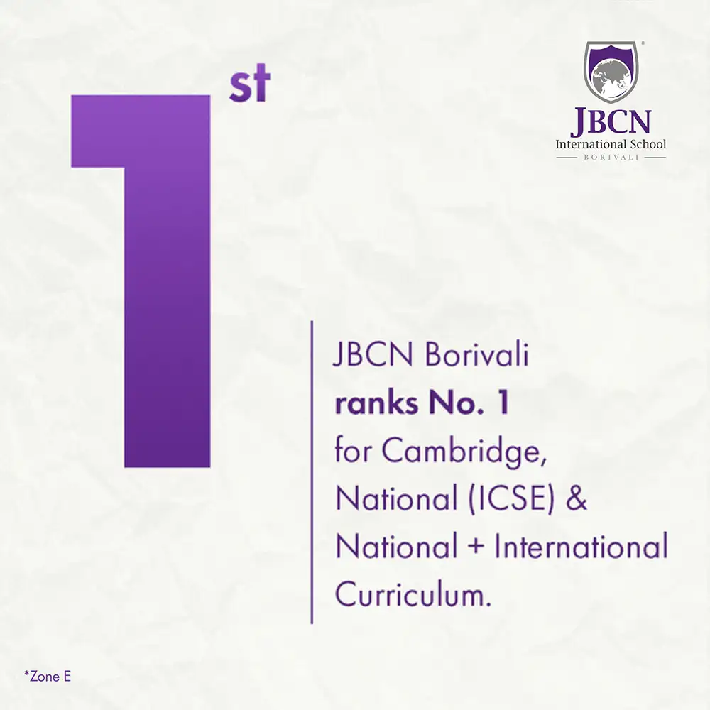 JBCN International School Borivali No. 1 Cambridge School in Mumbai