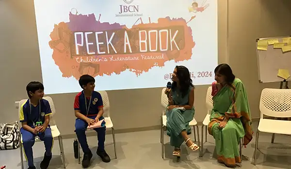 JBCN International School borivali peek a book event