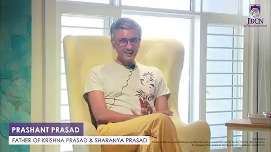 Parent Testimonial from Prashanth Prasad, father of Krishna and Sharanya Prasad