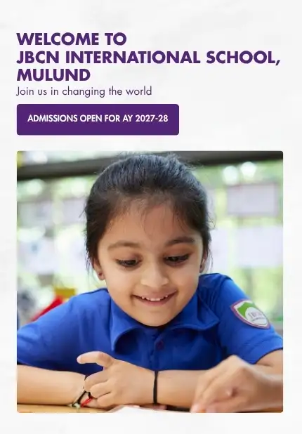 JBCN International School Mulund Banner
