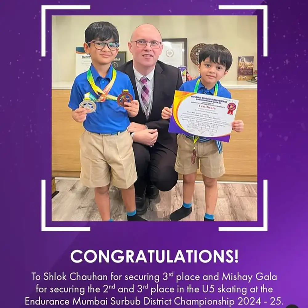 Shlok Chauhan and Mishay Gala at Endurance Mumbai Suburb District Championship 2024-25