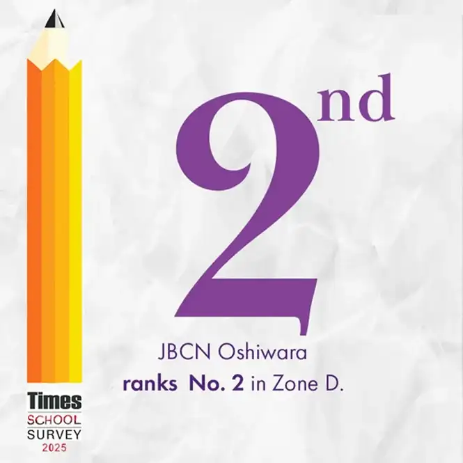 JBCN International School Oshiwara Ranks No. 2 In Mumbai Zone D