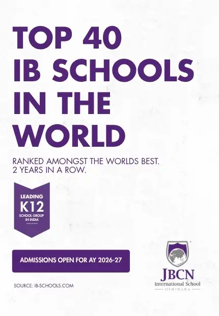 JBCN International School Oshiwara Ranked amongst Top 40 IB Schools in the world