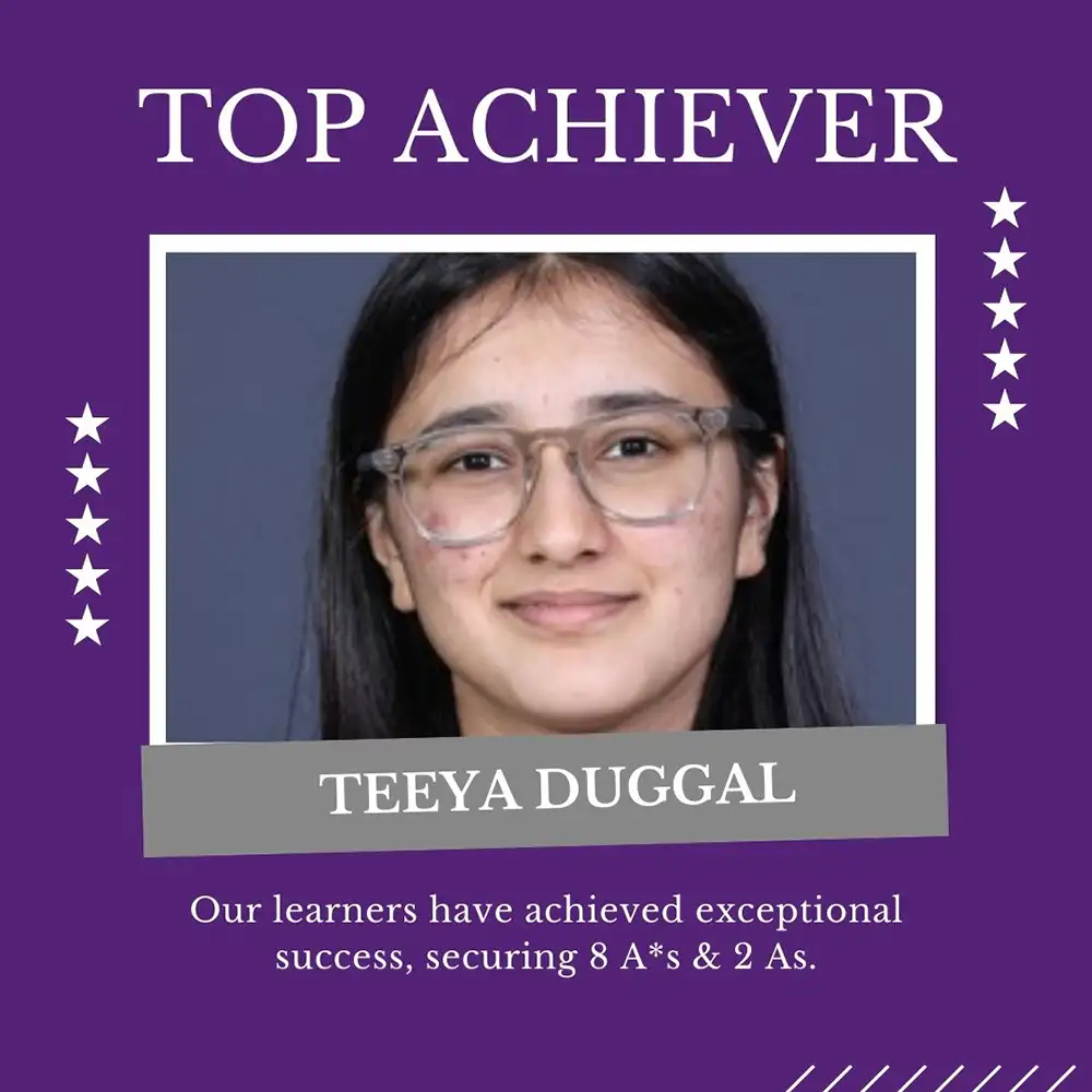 Teeya Duggal IGCSE Topper JBCN Oshiwara 2025