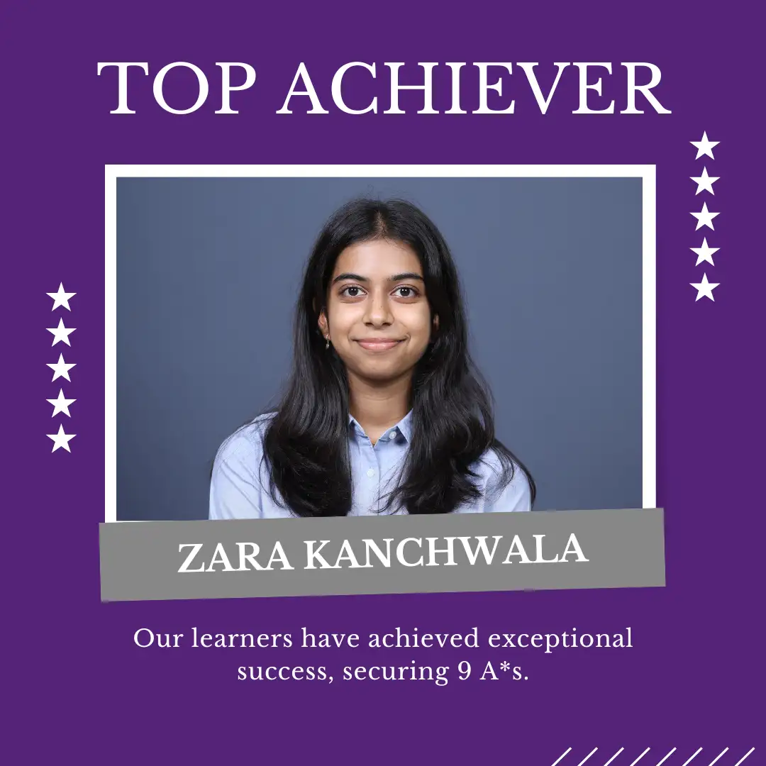 zara kanchwala igcse top achiever