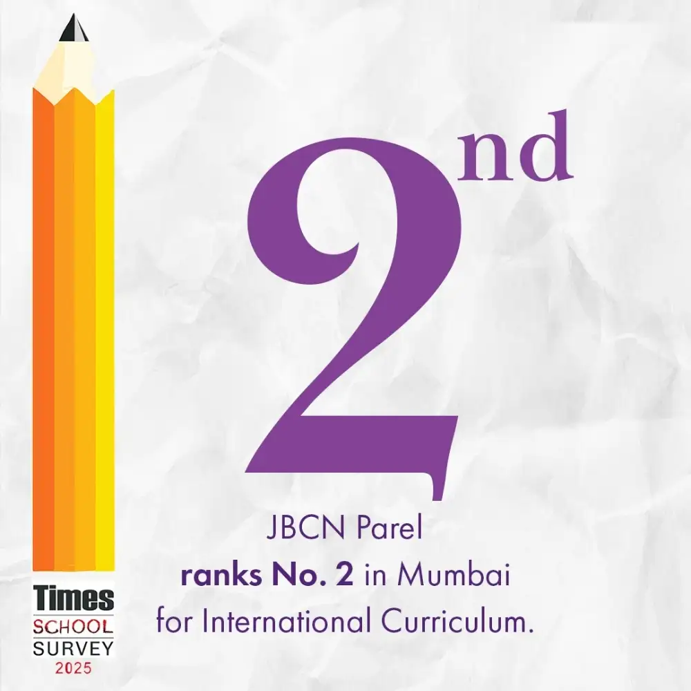 JBCN International School Parel Ranks No. 2 In Mumbai for International Curriculum
