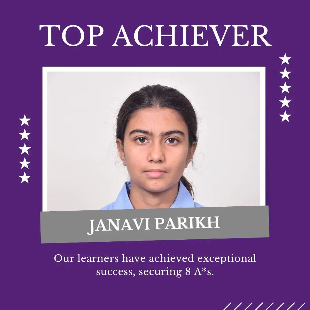 JANAVI PARIKH JBCN Parel IGCSE Toppers