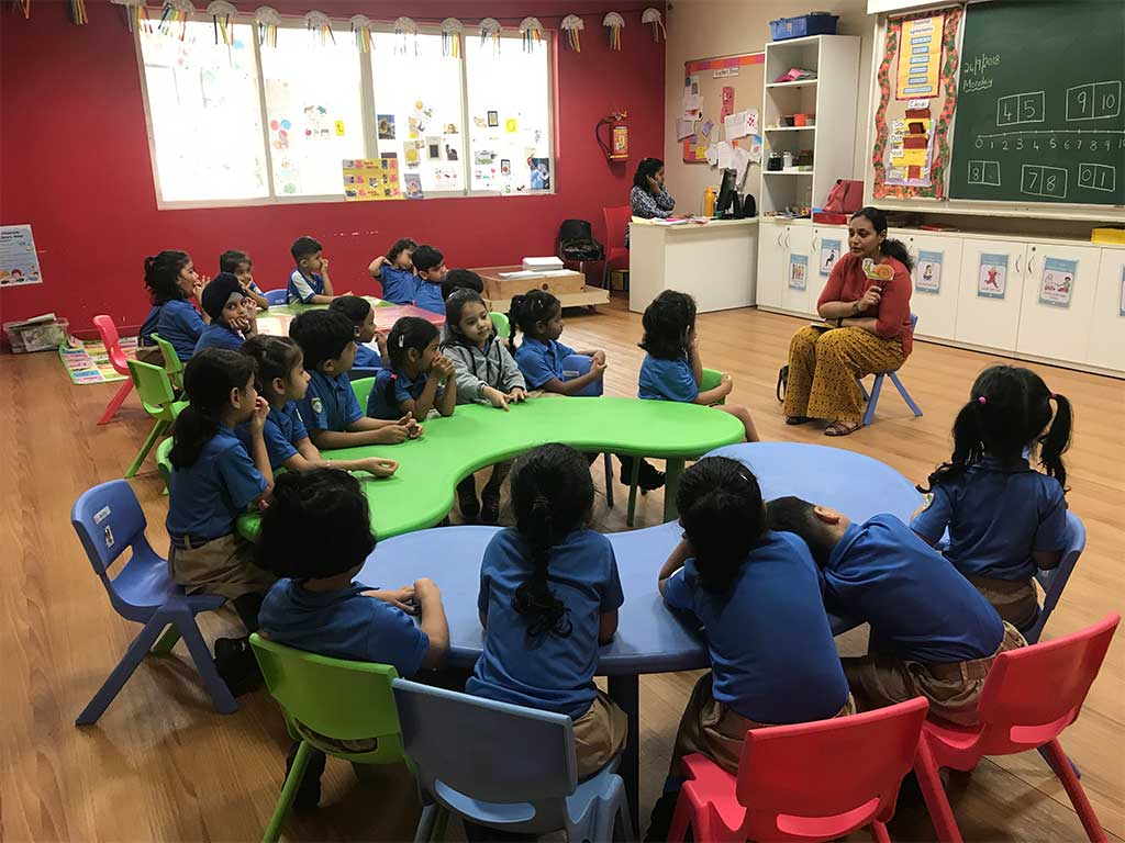 Guest Speakers at PrePrimary JBCN International School