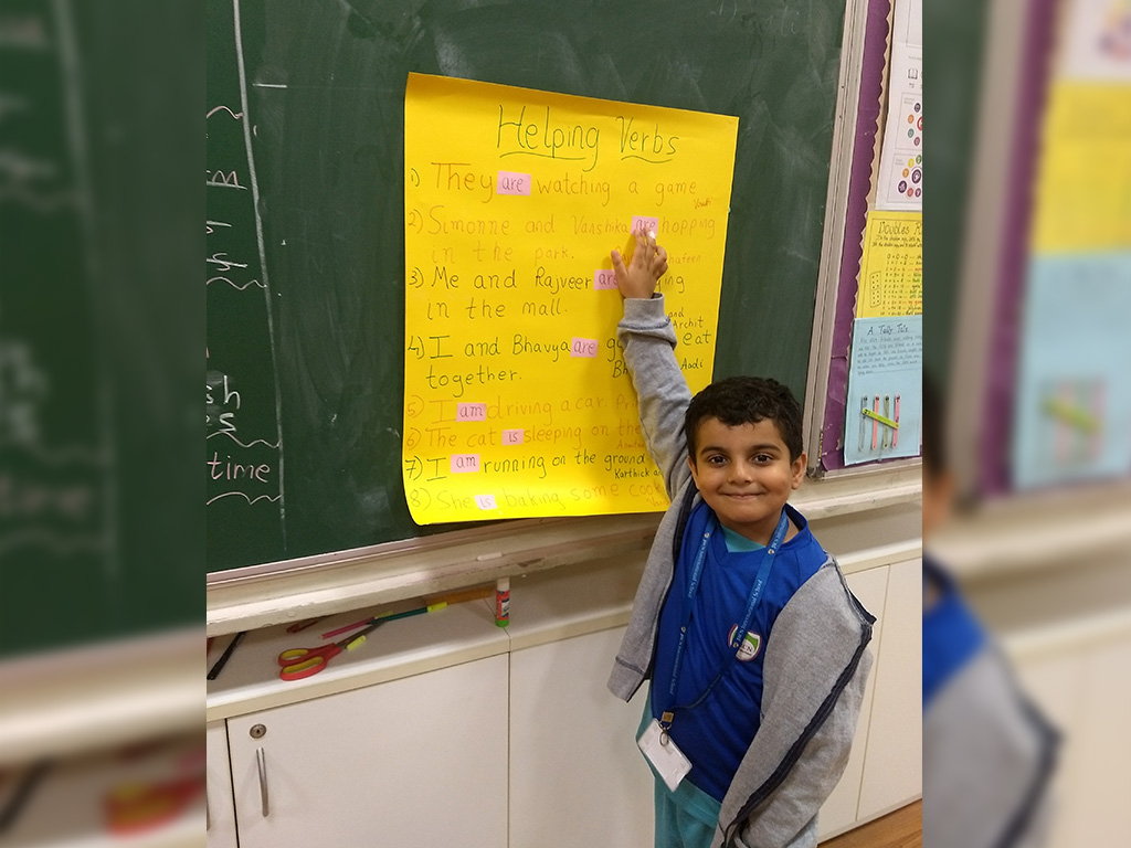 Helping Verbs JBCN International School